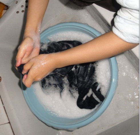 中学生校服洗涤方法