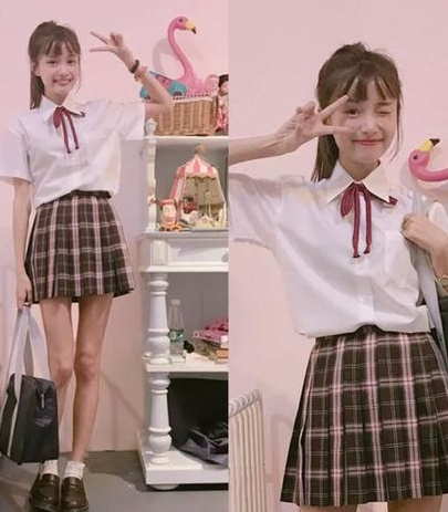 校服短裙到底应该多短？