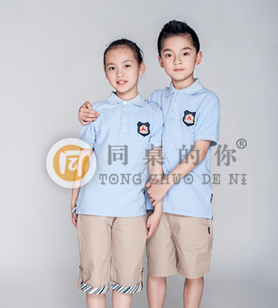 夏季英伦POLO衫套装